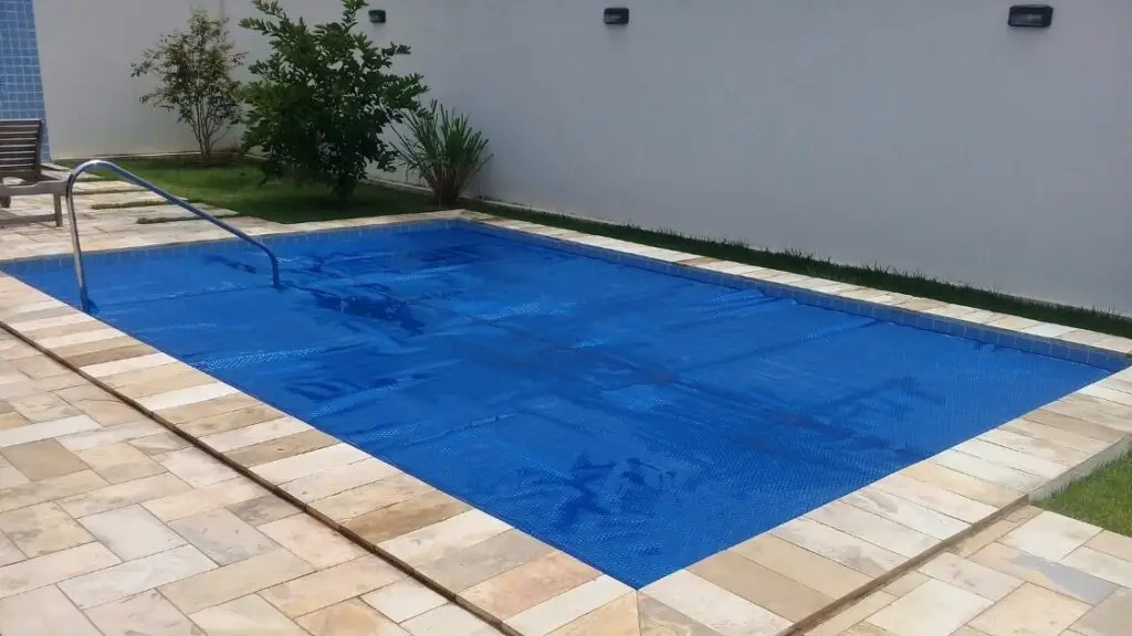 Blue Pool Cover