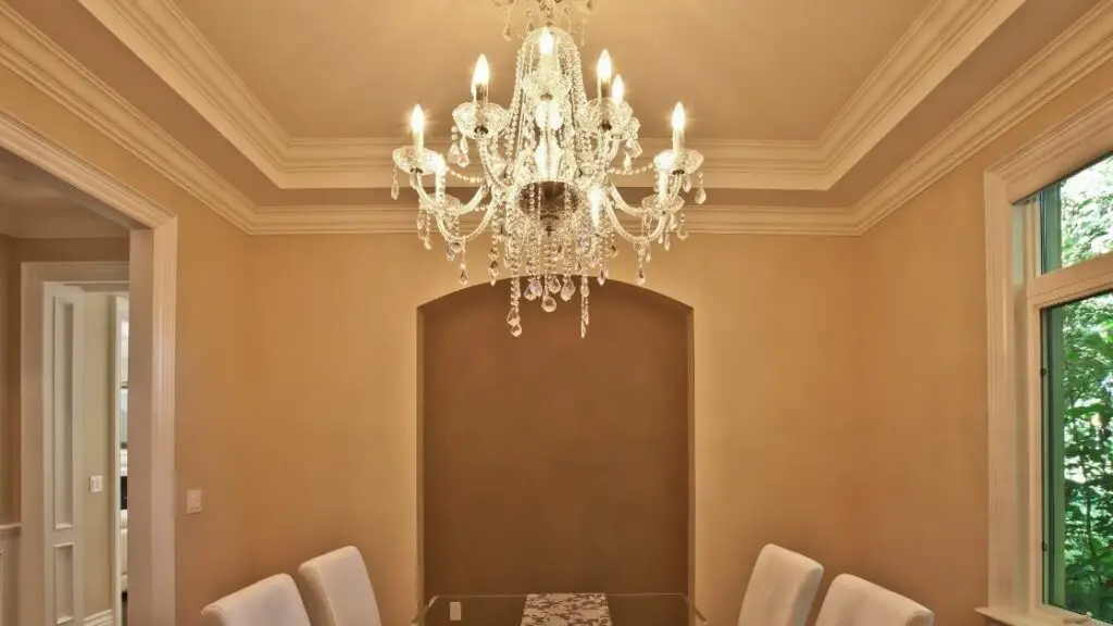 Traditional Glass Chandelier