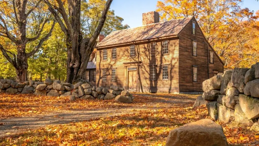 Colonial Saltbox House