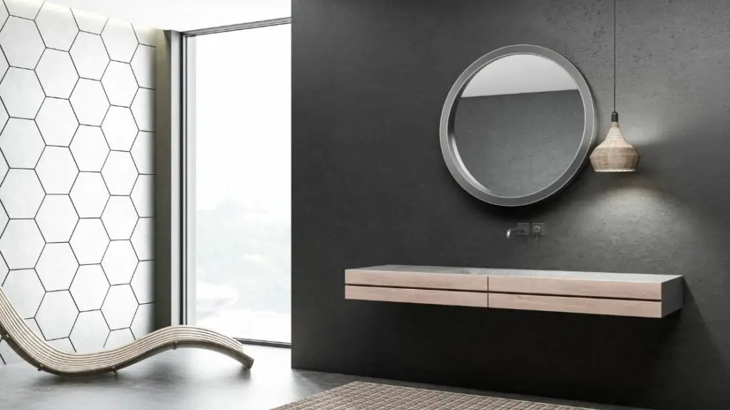 Modern Wood Single Bathroom Vanity