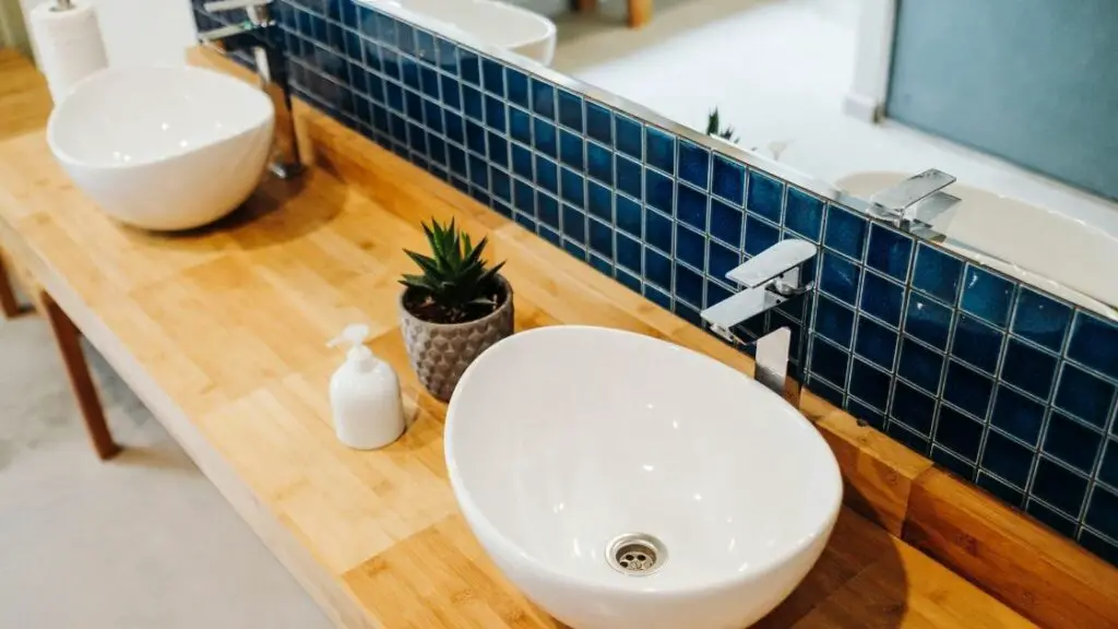 Natural Wood Bathroom Vanity