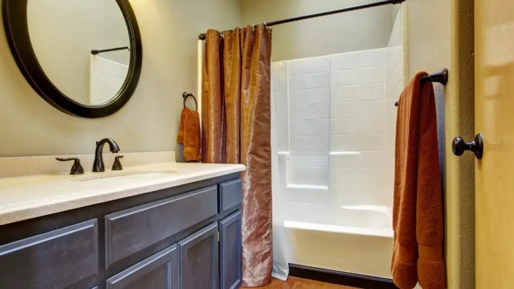 Slate Blue Bathroom Vanity