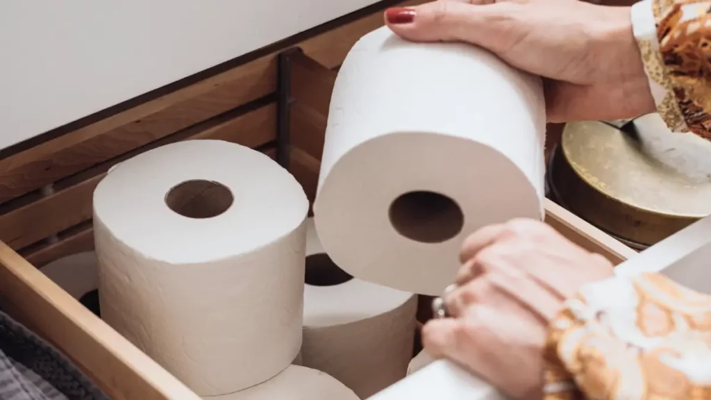 toilet paper storage
