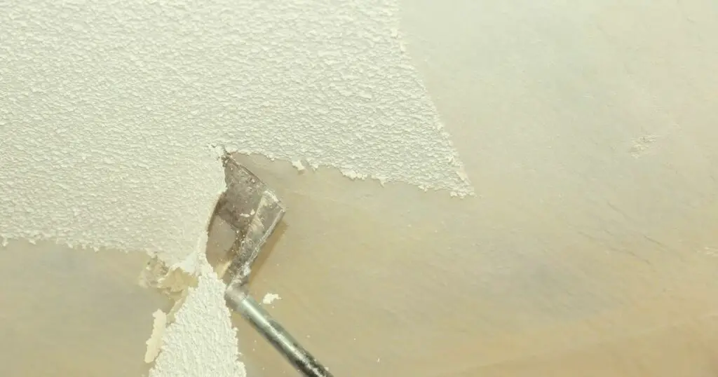 How to reduce the health hazards of popcorn ceilings