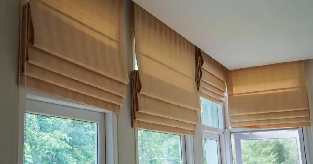 Roman blinds