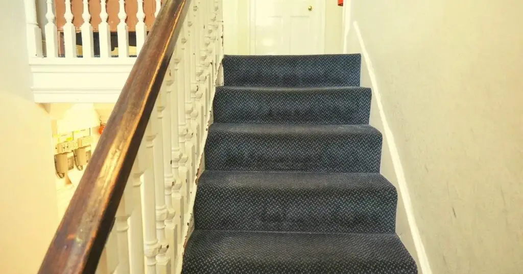 Stair runners can help reduce the risk of slips and falls.