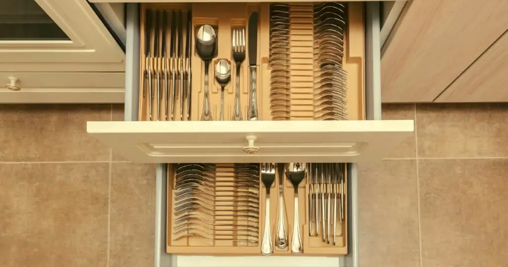 Stylish kitchen drawers