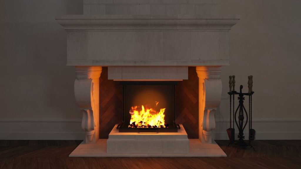 Enjoy the beauty and benefits of brass fireplace tools