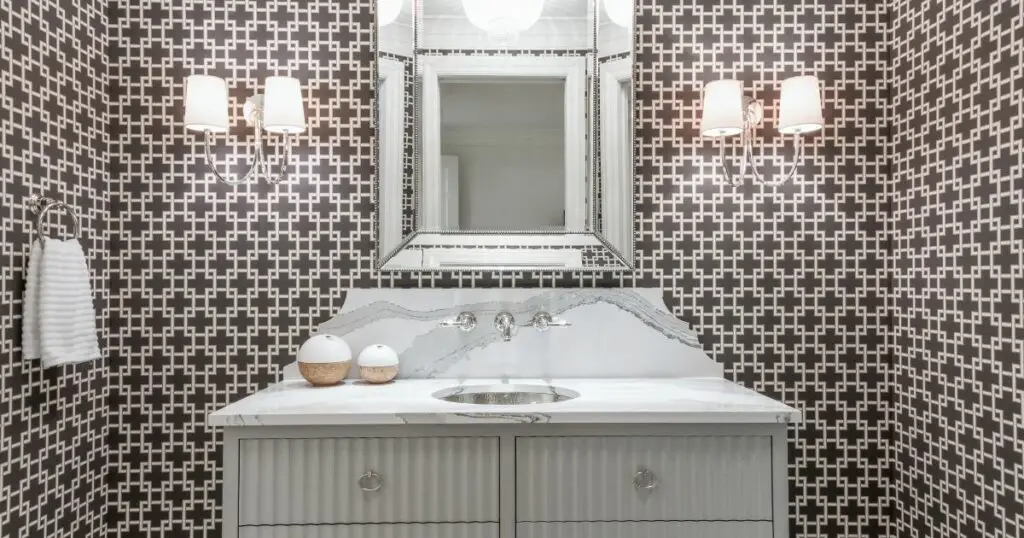 How to make your bathroom look amazing with wallpaper