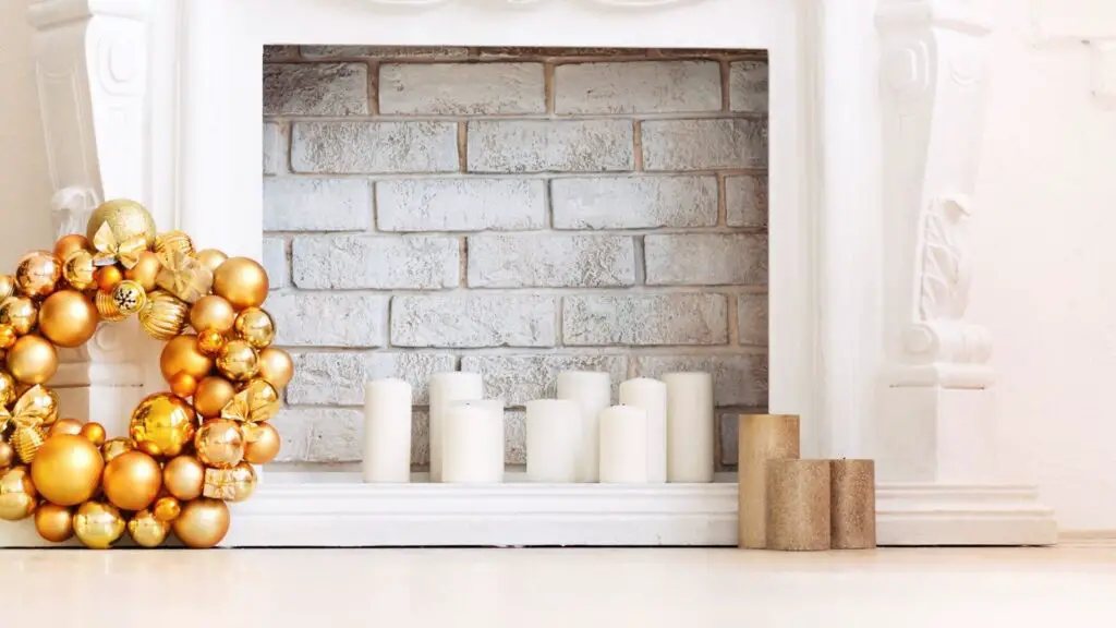 What Accessories Compliment Whitewashed Fireplaces