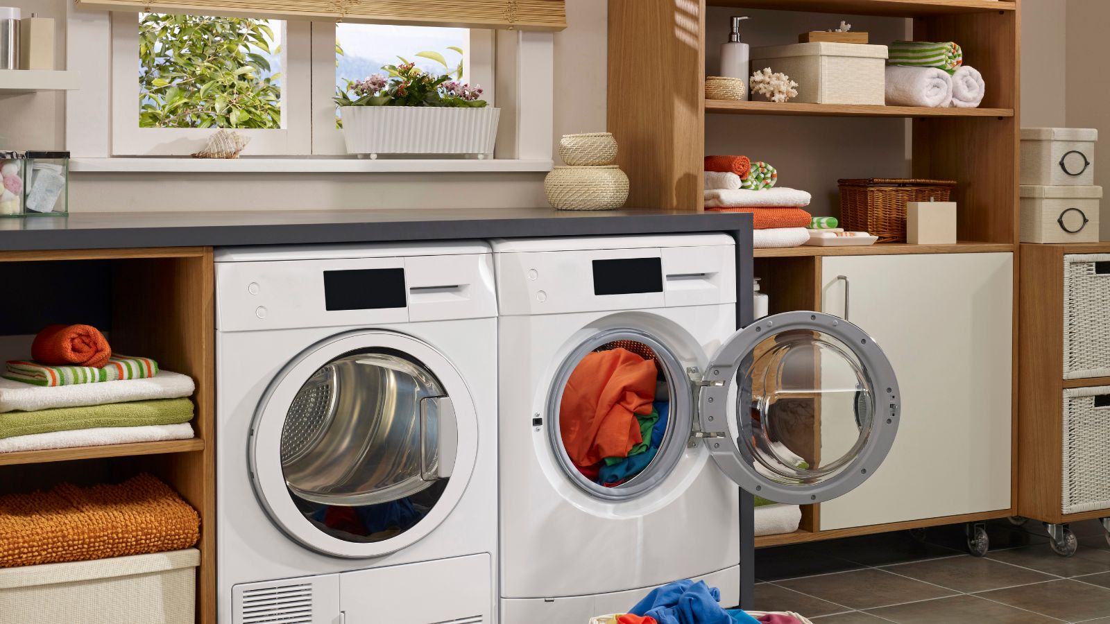 How to Turn Your Basement Laundry Room Into a Stylish Space